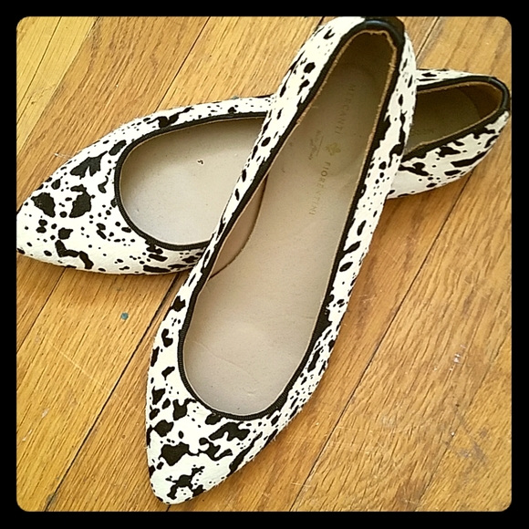 cowhide flats